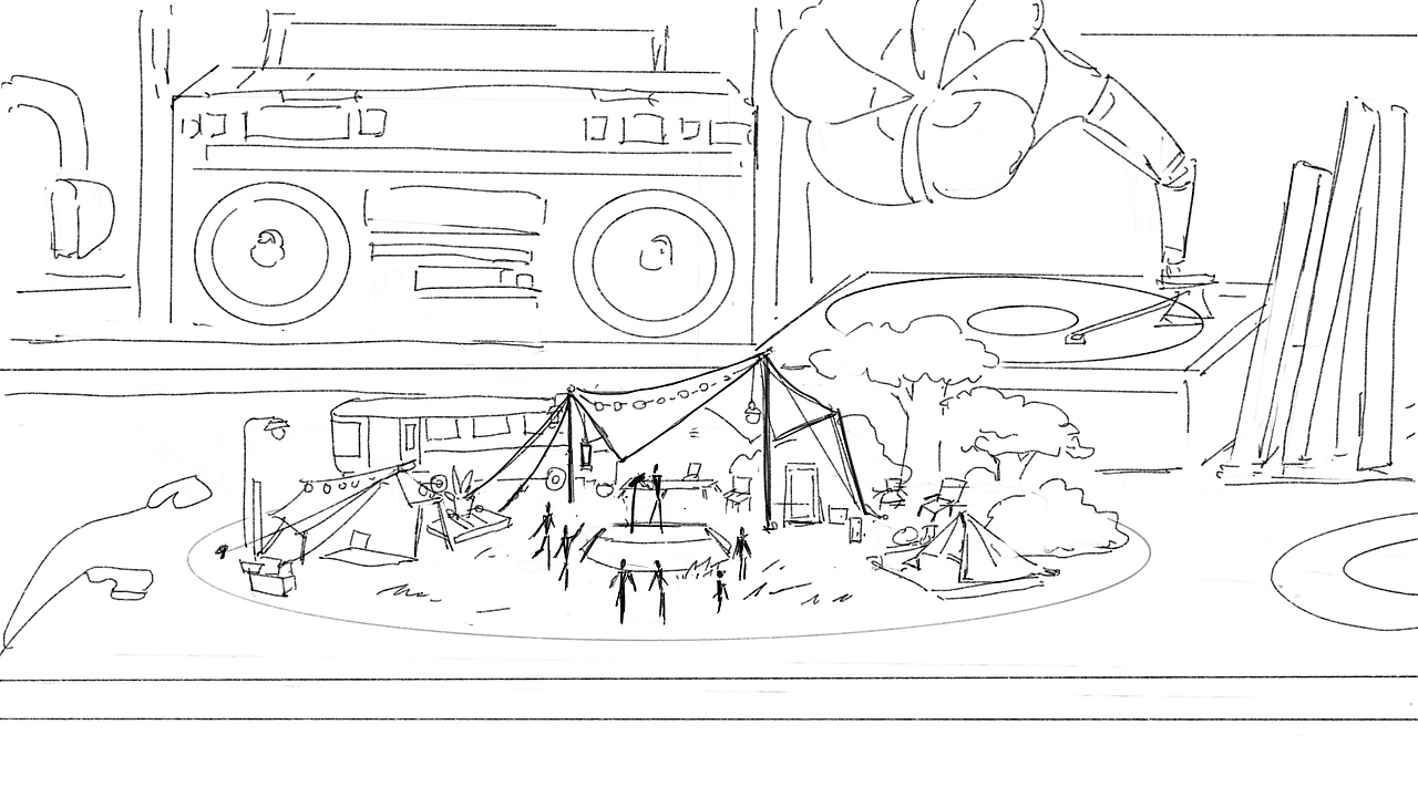 湖南卫视“花儿与少年”露营季片头