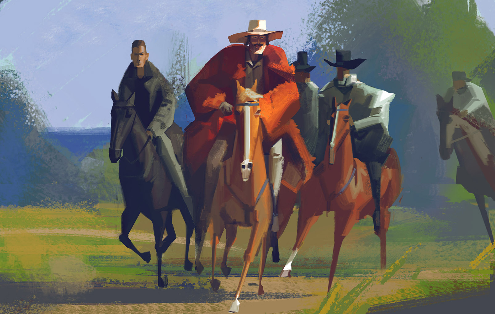 电影故事系列八-骑在马背上那些帅气