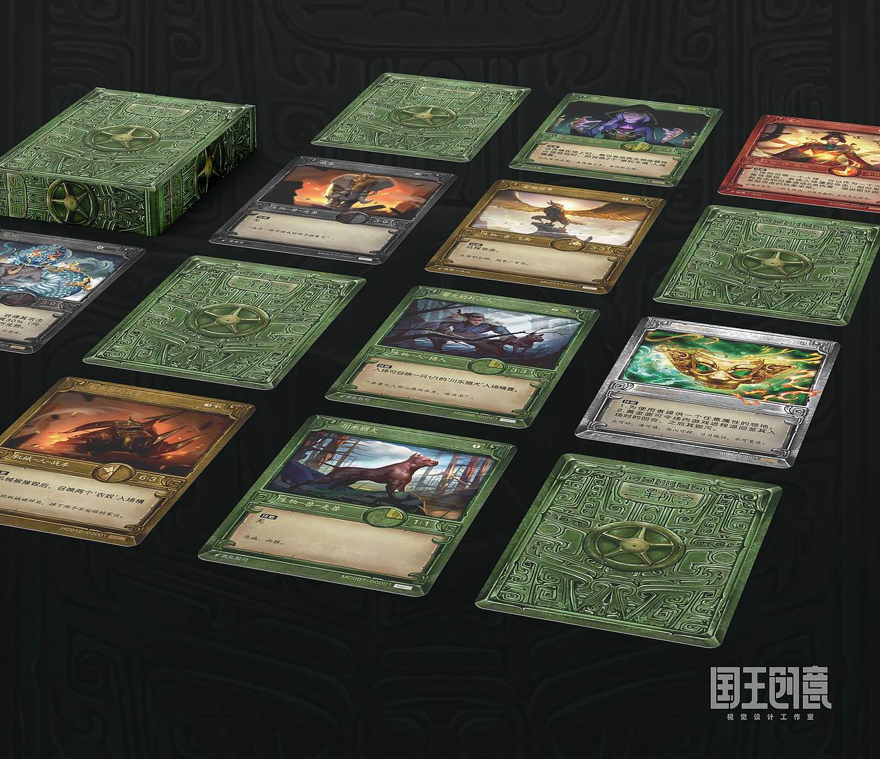 三星堆主体卡牌设计（图ZMzYwNzQ1MDE2） - 其他平面 - 站酷设计师电子丙烯原创素材 - 站酷ZCOOL