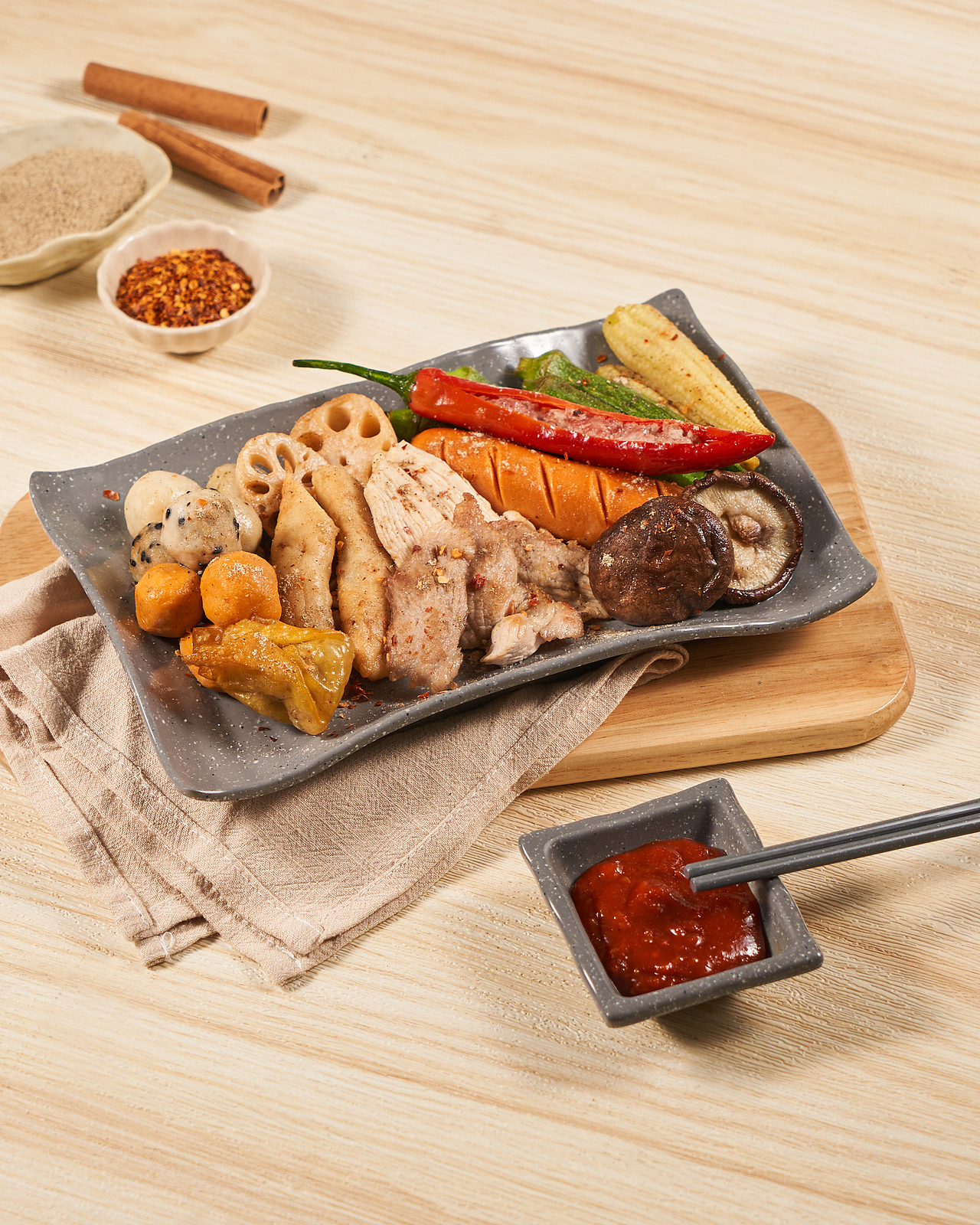 广州潮汕汤粉米线河粉粿条杀猪粉菜品外卖菜单拍摄