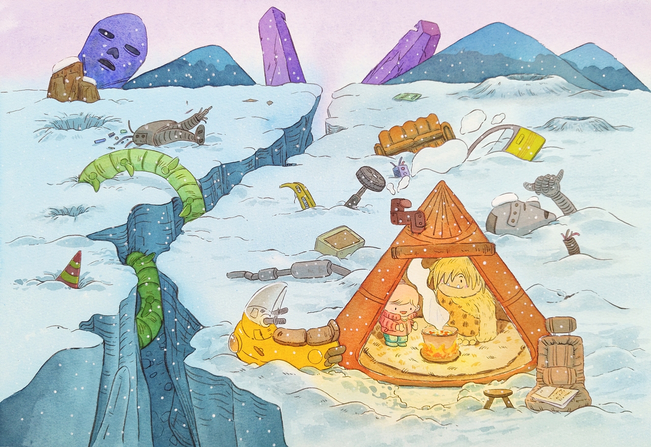 夏日里的风雪,风雪里的小火锅