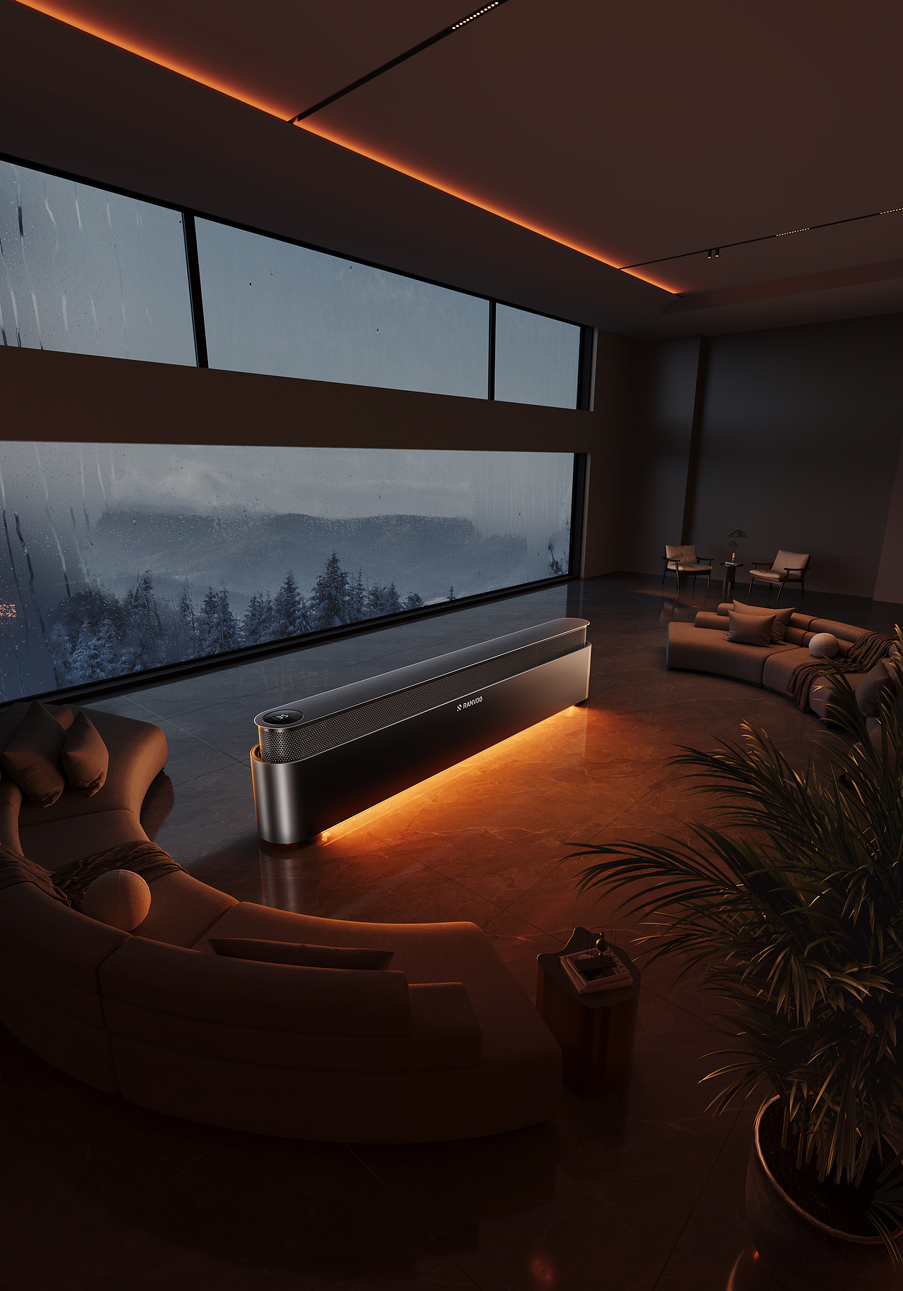 锐舞 RANVOO · TN1升降踢脚线