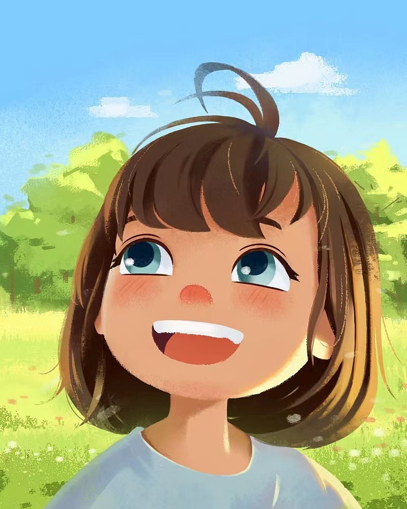 晴天（图ZMzAxNTMwMTQ0） - 儿童插画 - 站酷设计师俊哥的图原创素材 - 站酷ZCOOL