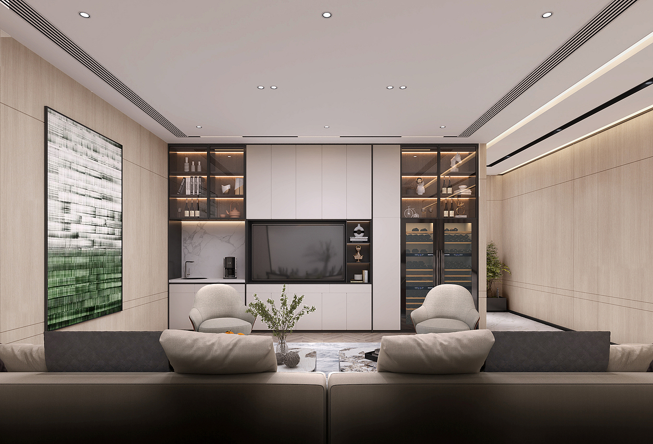 私人会所效果图设计（图ZMzMxNjYyMzg4） - 商业空间设计 - 站酷设计师LSDdesign原创素材 - 站酷ZCOOL