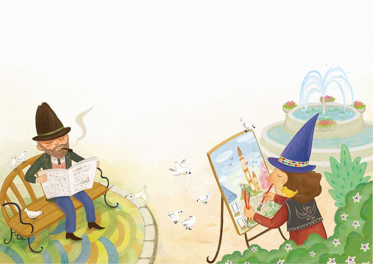 《倔强的阿伦》故事配图