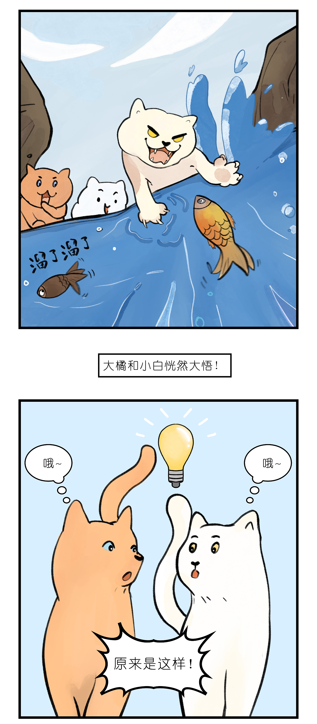 《会钓鱼的猫》