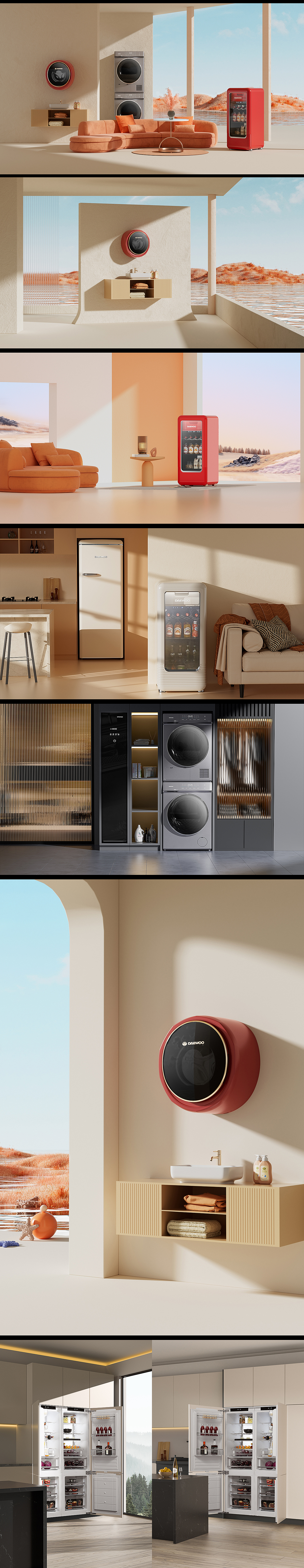 大宇壁挂洗衣机（图ZMzU1MjQ3NDM2） - 产品 - 站酷设计师Kevingy原创素材 - 站酷ZCOOL