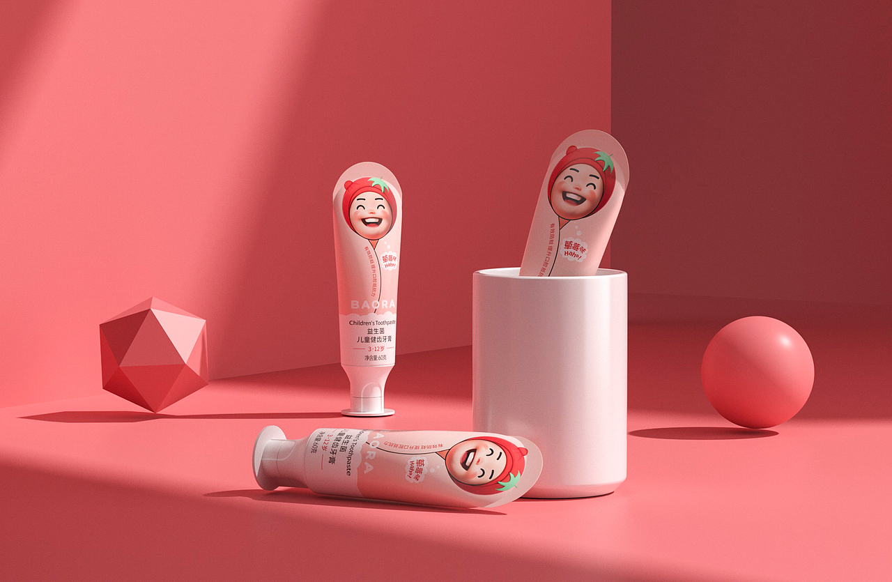 BAORA儿童牙膏--守护孩子的甜美笑容