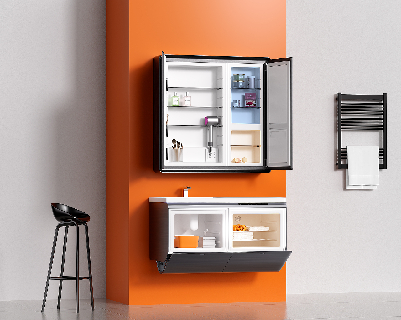 2024浴室柜展示场景渲染（图ZMzY1NjQ3NjY0） - 场景 - 站酷设计师扶摇先生原创素材 - 站酷ZCOOL