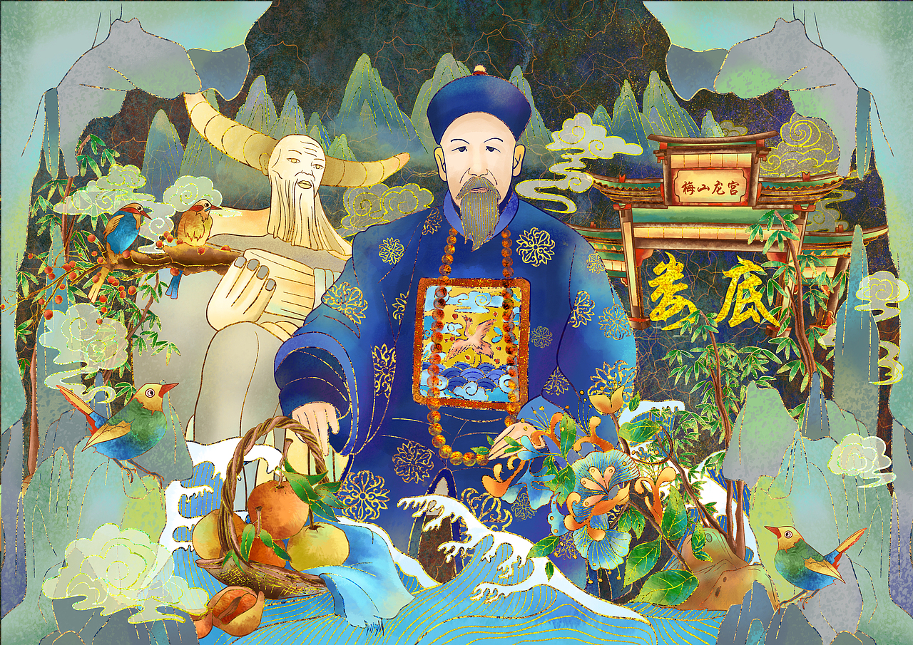 毕业设计|《醉湘西》系列插画设计|城市旅游插画（图ZMzUwNTc2OTg4） - 商业插画 - 站酷设计师艺笔一画原创素材 - 站酷ZCOOL