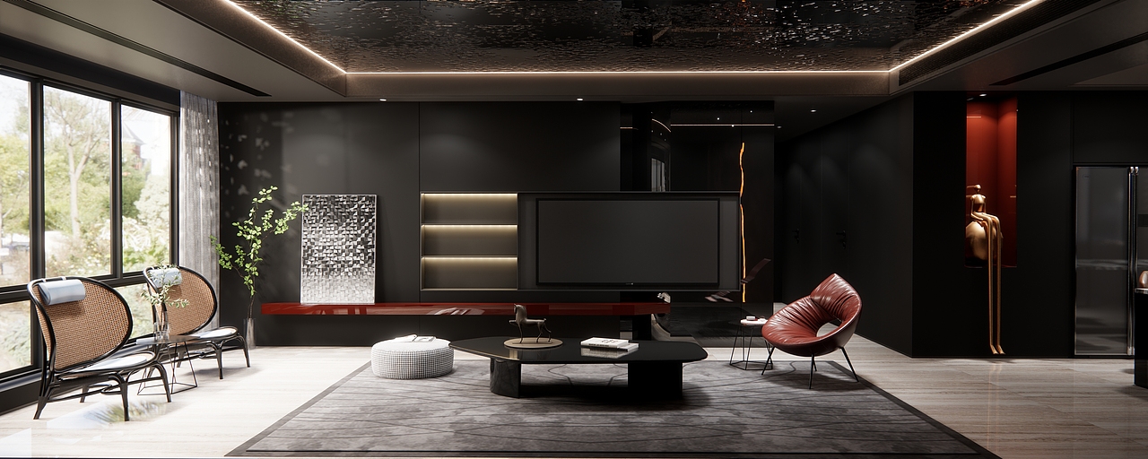 最近整理的一些家装案例效果图