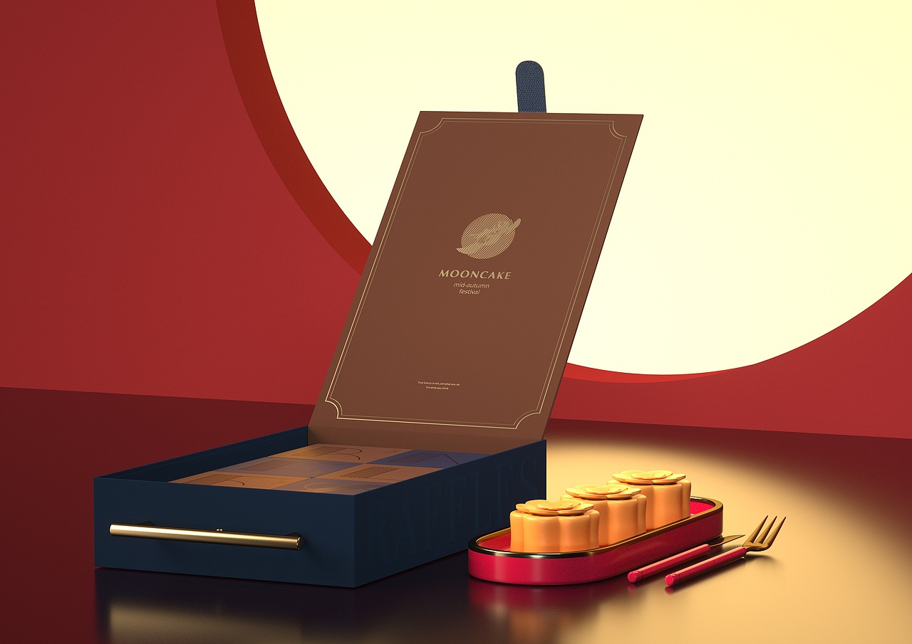 莱佛士酒店中秋6粒礼盒设计（图ZMzA0NTg5NDUy） - 包装 - 站酷设计师NEERU灵睿原创素材 - 站酷ZCOOL