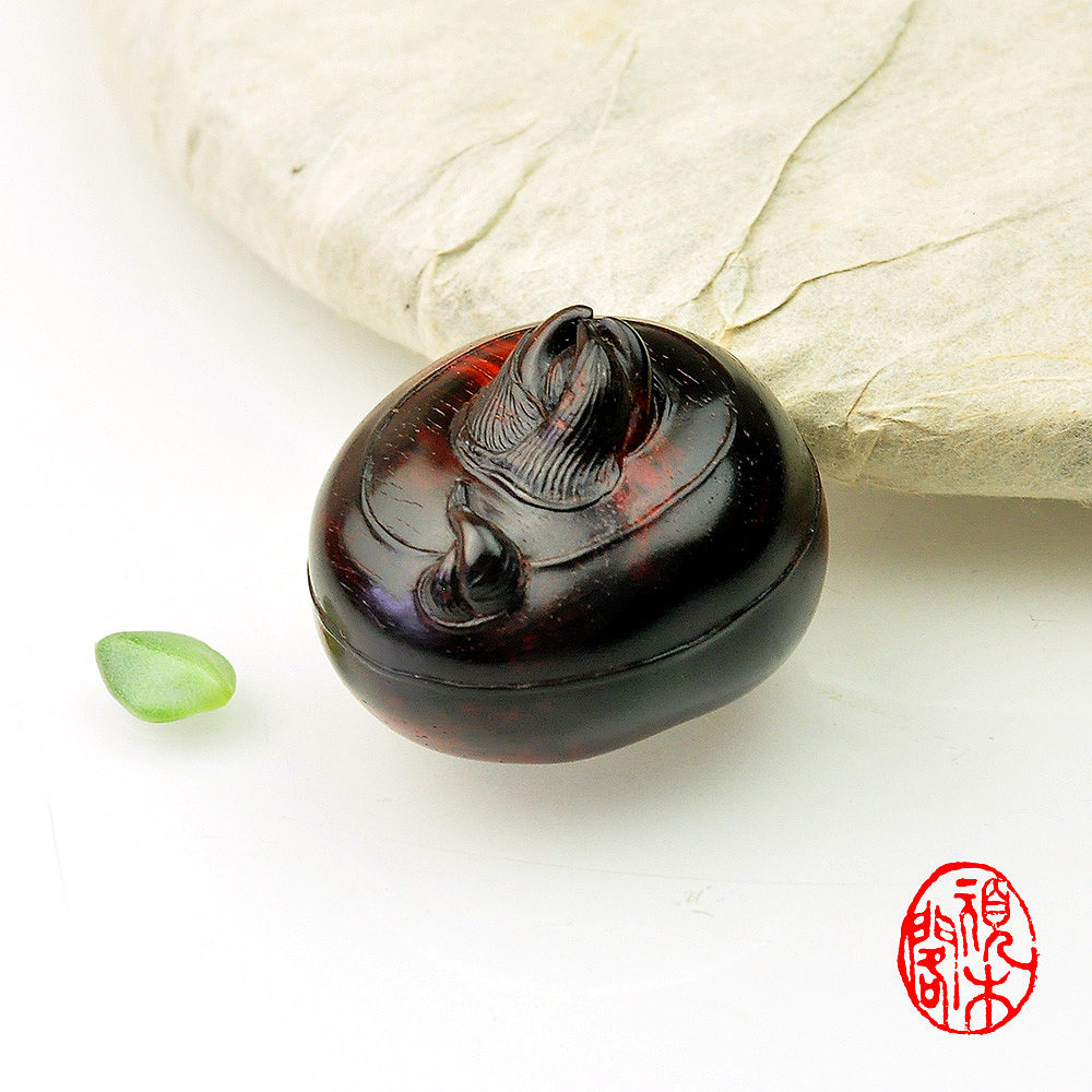 顽木作品《紫檀荸荠》（图ZMzQwNDk0ODI0） - 其他手工艺 - 站酷设计师顽木阁原创素材 - 站酷ZCOOL