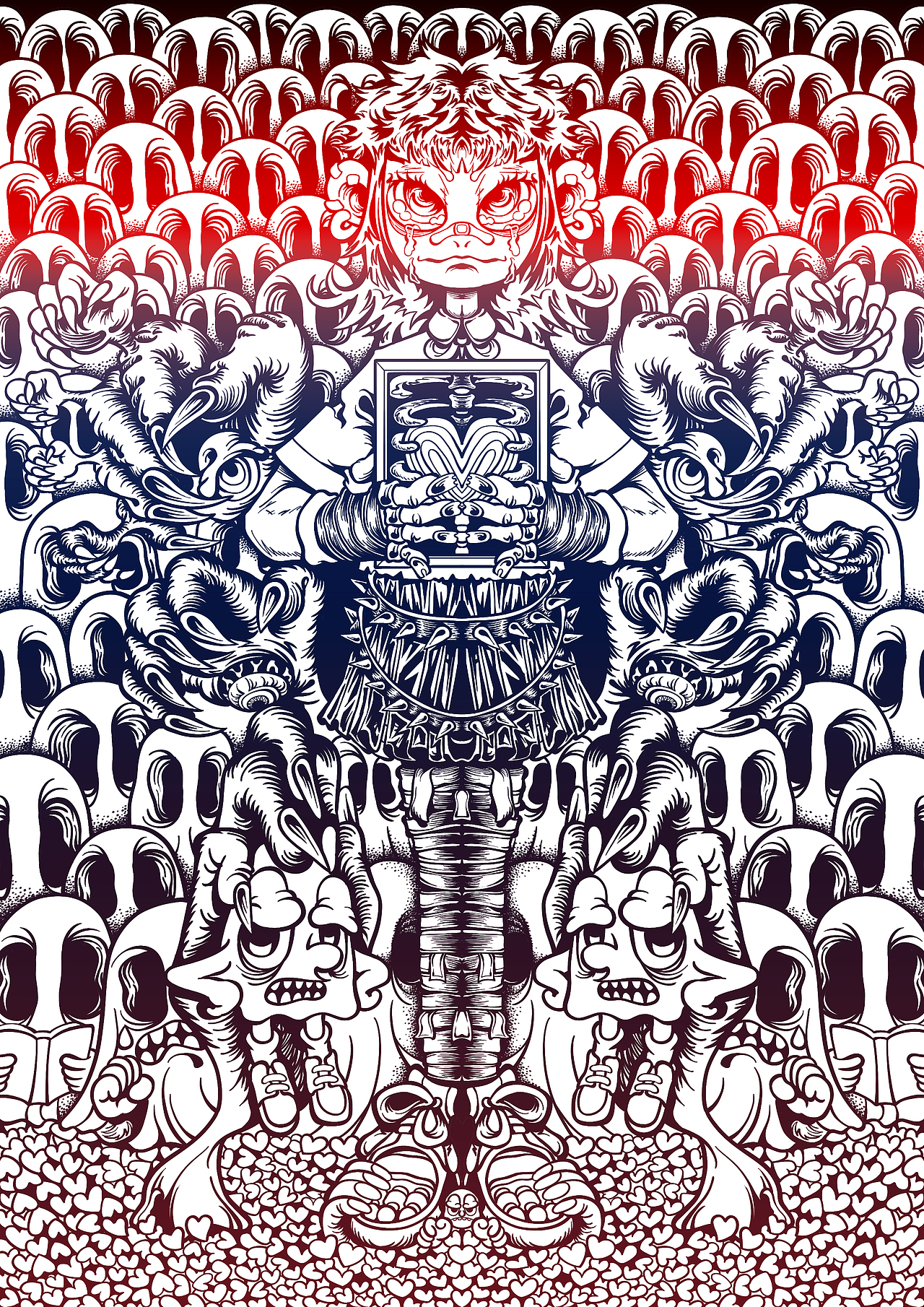 原创插画/6-7-8月作品总结（图ZMzQ5MzY2MzA0） - 新锐潮流插画 - 站酷设计师GPoPuna吉波普娜原创素材 - 站酷ZCOOL