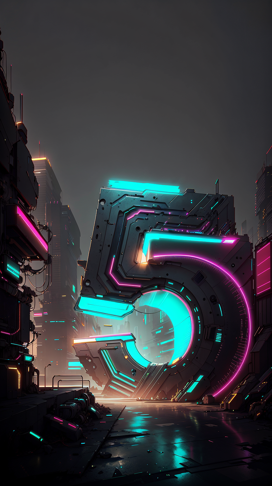 AIGC_“数字海报”《赛博朋克风》