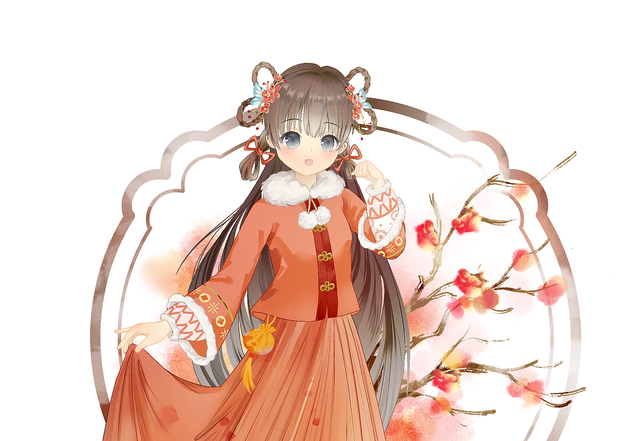 四季美人（圖ZMzM2OTM5NDE2） - 商業(yè)插畫 - 站酷設(shè)計師啵彼原創(chuàng)素材 - 站酷ZCOOL