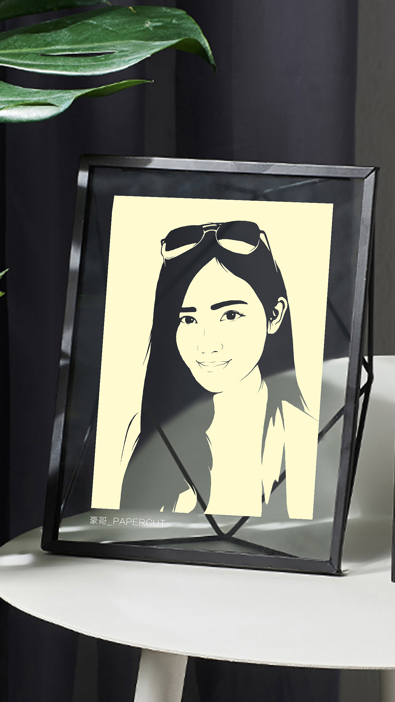 肖像剪纸
