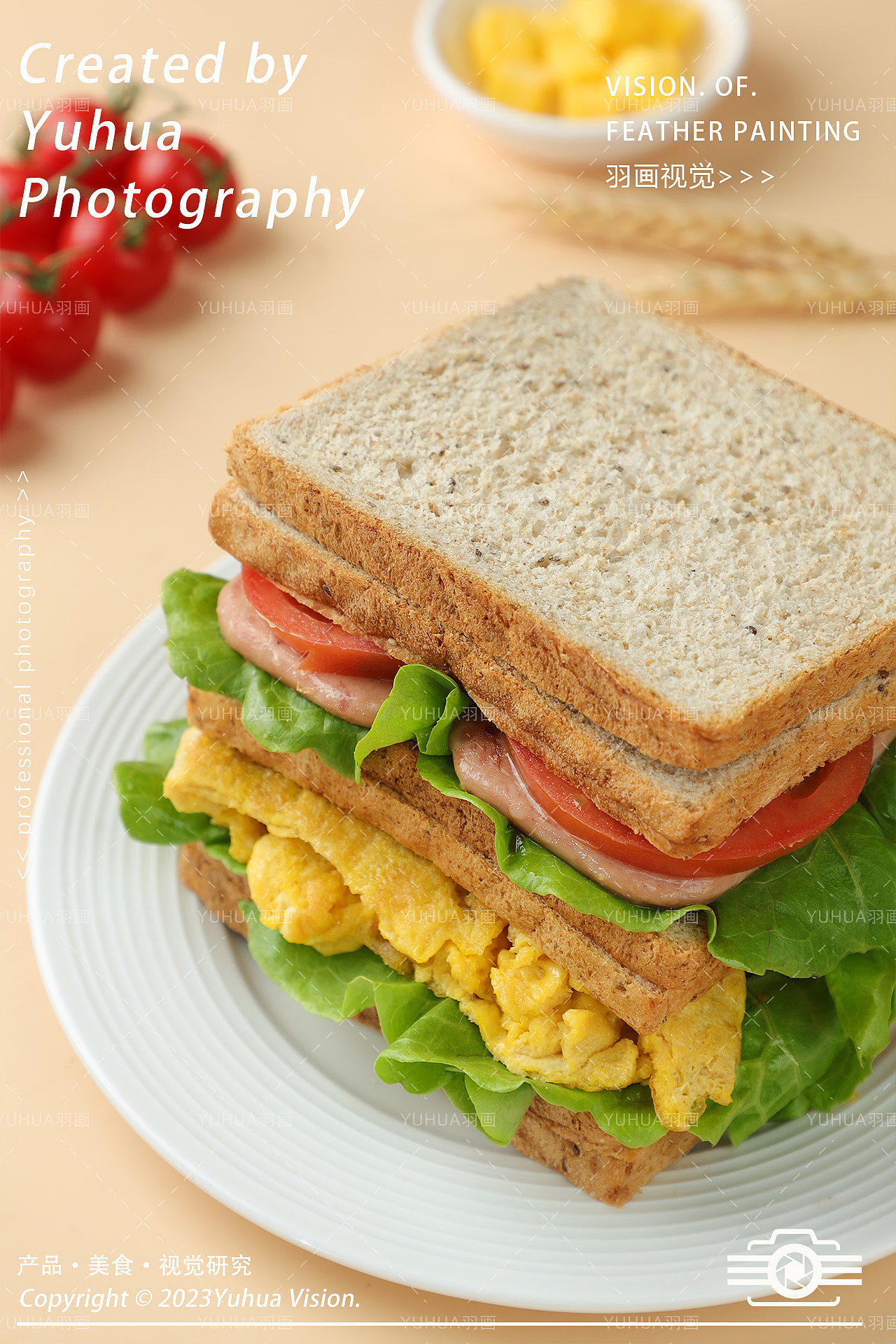 奇亚籽吐司面包 切片面包 全麦面包 夹心面包 坚果欧宝（图ZMzU3MTA2MzUy） - 产品摄影 - 站酷设计师YUHUA羽画原创素材 - 站酷ZCOOL