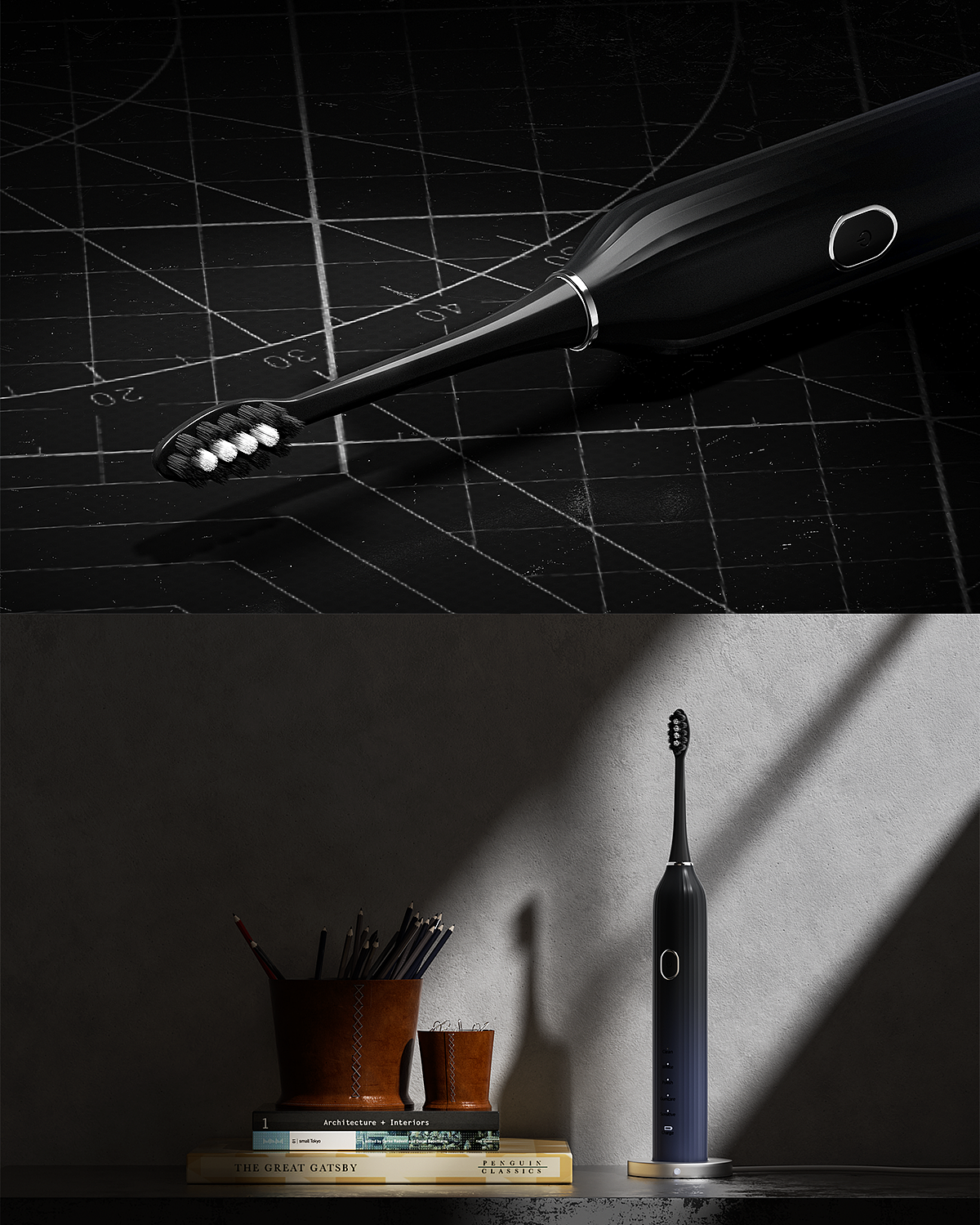电动牙刷-建模-渲染-小练（图ZMzE0NzEwNzcy） - 产品 - 站酷设计师代王夜巡山原创素材 - 站酷ZCOOL