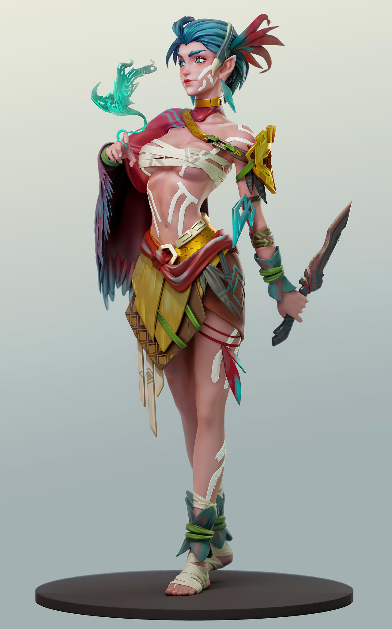 翼次方角色风格化作品更新(九)_董超cg-站酷zcool