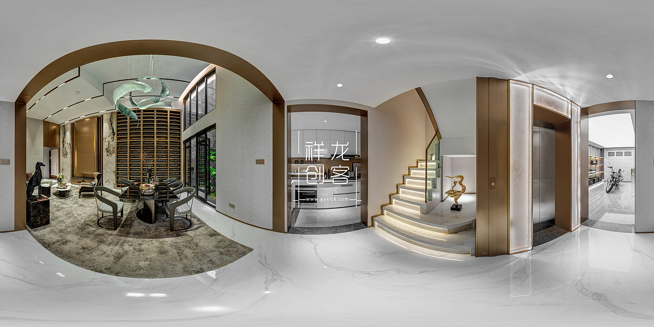 中铁建阳明文旅城别墅vr摄影