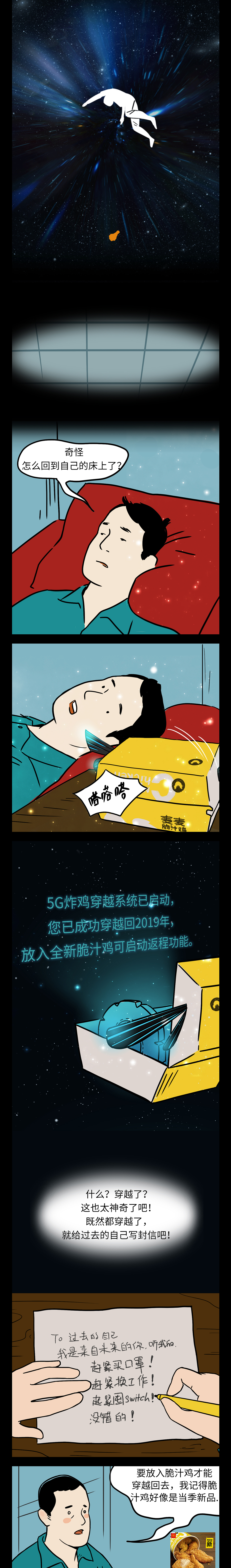 麦当劳商业长图（微信公众号手绘长图）（图ZMzA1NzAyMTA0） - 商业插画 - 站酷设计师大峝原创素材 - 站酷ZCOOL
