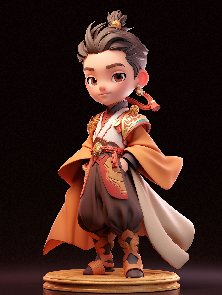 IP形象 | 汉朝人偶（图ZMzQyOTA2OTI0） - AI作品 - 站酷设计师小手一背原创素材 - 站酷ZCOOL