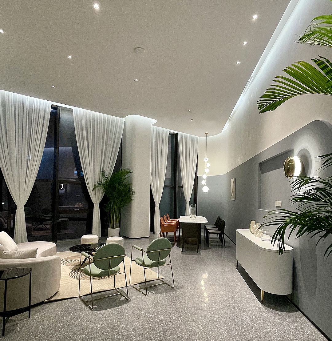 思丽设计作品 | 优雅度假风生活美学馆