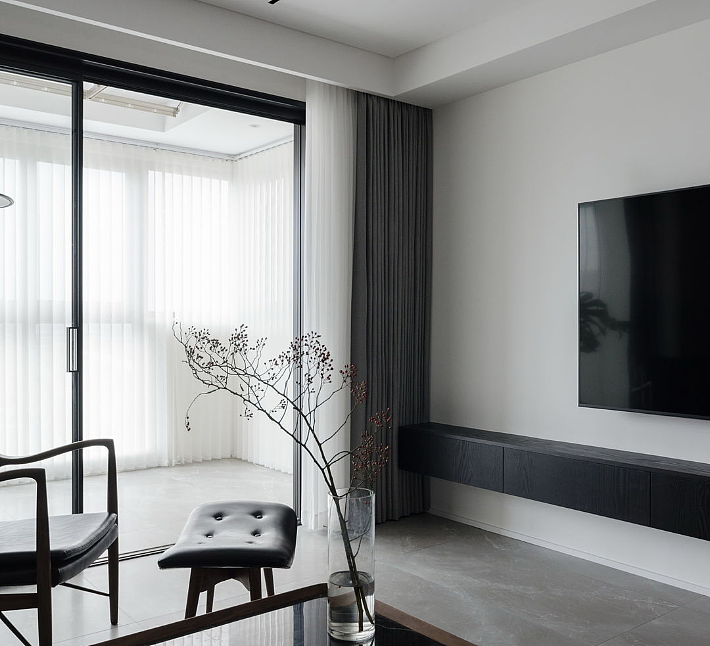三口之家的164㎡,当简约遇上新中式这房子可以打满分
