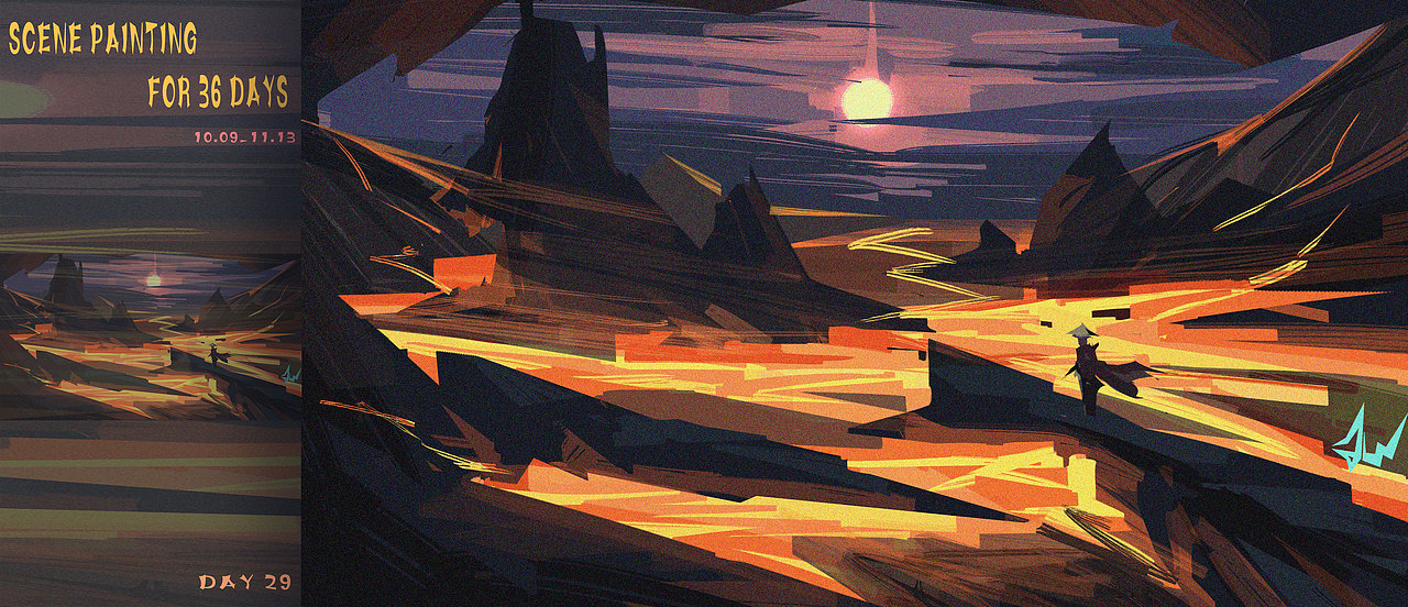 36天场景速途练习打卡（图ZMzIyOTIxNTA0） - 游戏原画 - 站酷设计师JW733原创素材 - 站酷ZCOOL