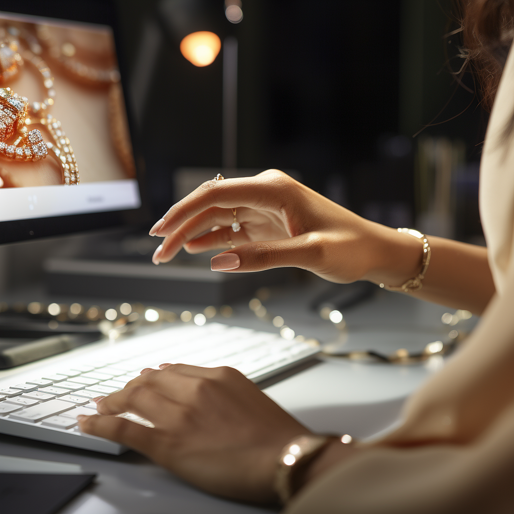 华丽珠宝直播间