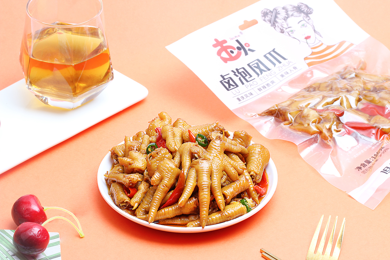 卤泡鸡爪摄影（图ZMzA0MzAyMzcy） - 美食摄影 - 站酷设计师小开啦啦啦啦原创素材 - 站酷ZCOOL
