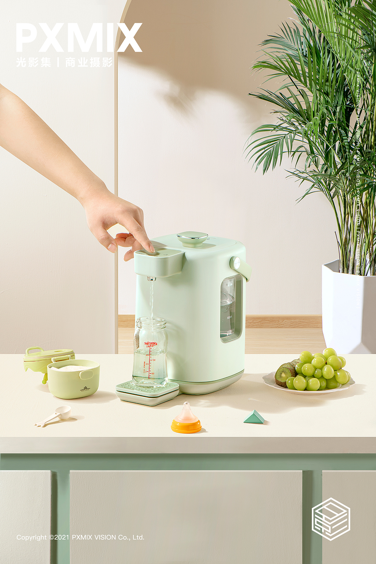 母婴摄影丨beardodo 泡奶机 x 光影集 PXMIX