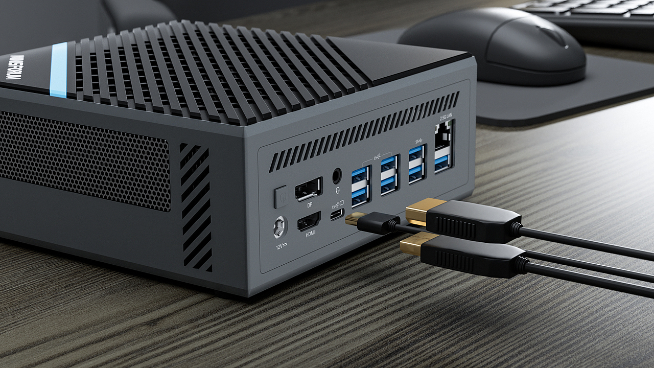 产品渲染(迷你电脑)