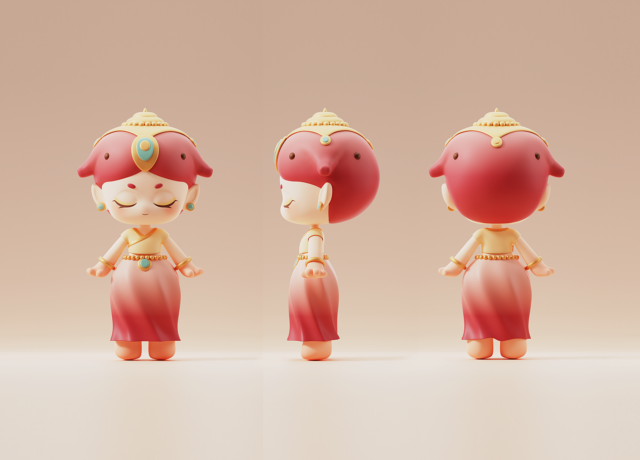 西双版纳ip形象设计-玉玉