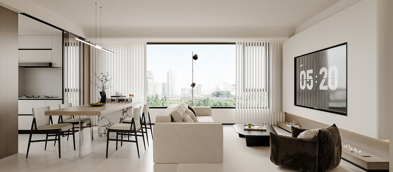 【效果图案例】合集（图ZMzU1MjM0MDg0） - 家装设计 - 站酷设计师冈舍效果图表现原创素材 - 站酷ZCOOL