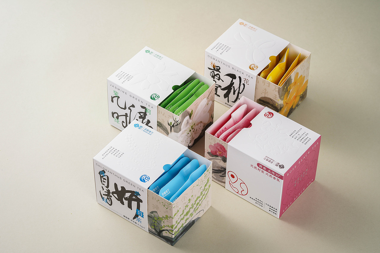 【包装设计】悠然茶 茶包 包装设计（图ZMzUzOTk3MzY4） - 包装 - 站酷设计师韩三猫kura原创素材 - 站酷ZCOOL