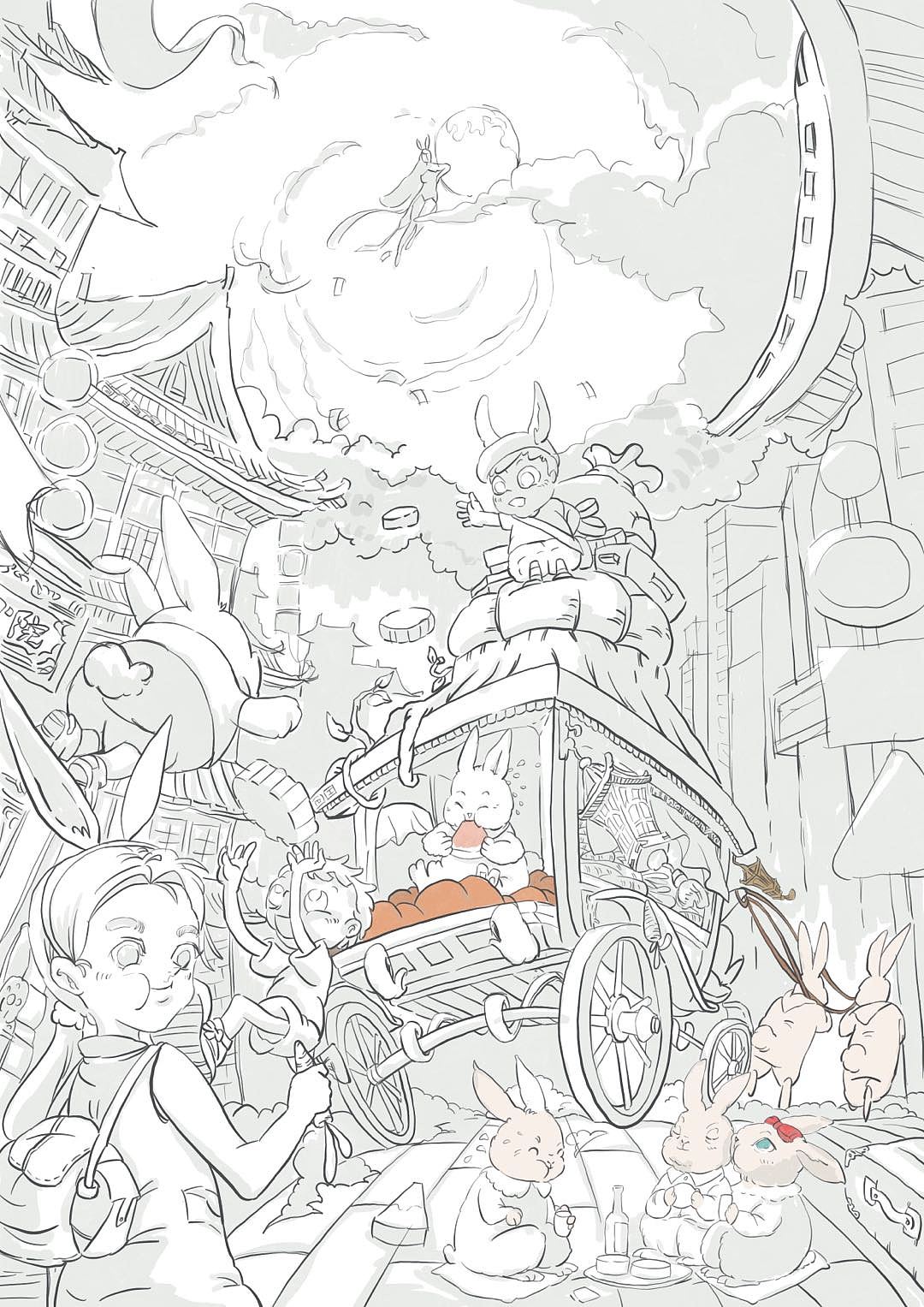 创作儿童插画（图ZMzE2MTgyODU2） - 儿童插画 - 站酷设计师Z463358865原创素材 - 站酷ZCOOL