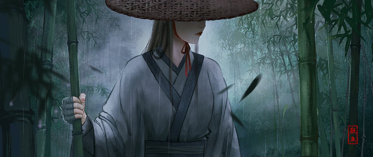 竹影（图ZMzM2ODcxMDQ4） - 创作习作 - 站酷设计师觀魚原创素材 - 站酷ZCOOL