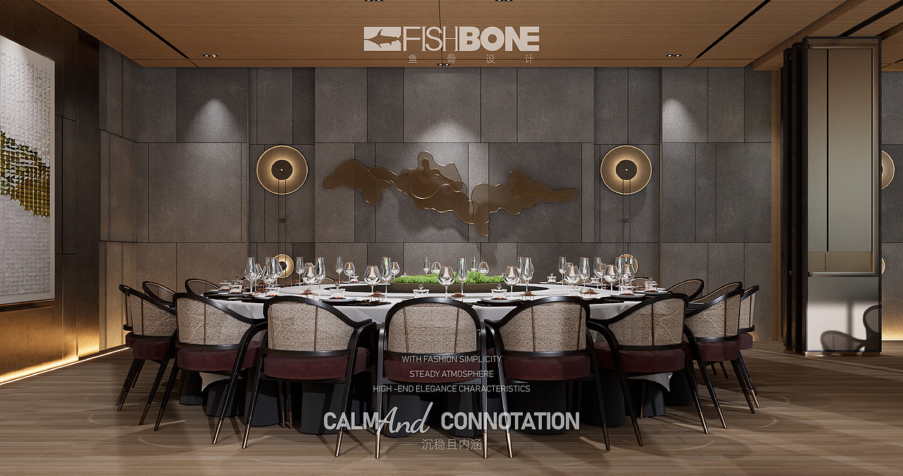 鱼骨设计 —— 乾靖地产办公楼（图ZMzQ0MzA4ODg0） - 其他空间 - 站酷设计师鱼骨设计事务所原创素材 - 站酷ZCOOL