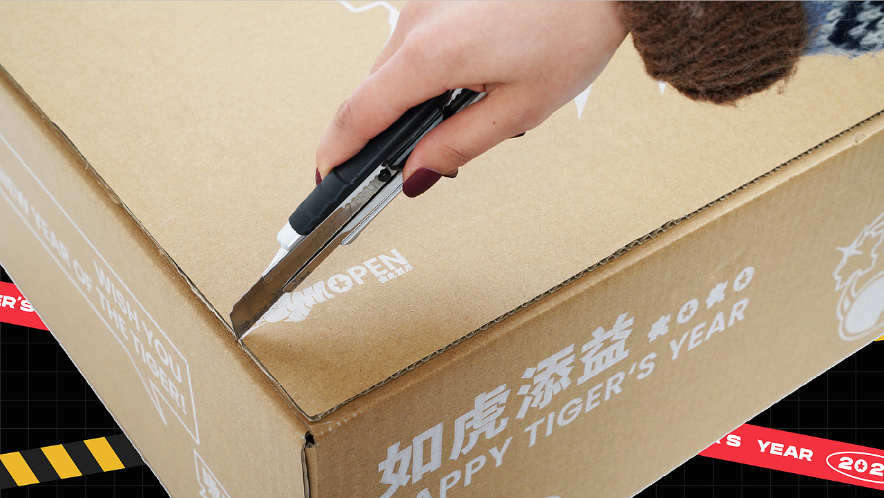 新年包装礼盒设计