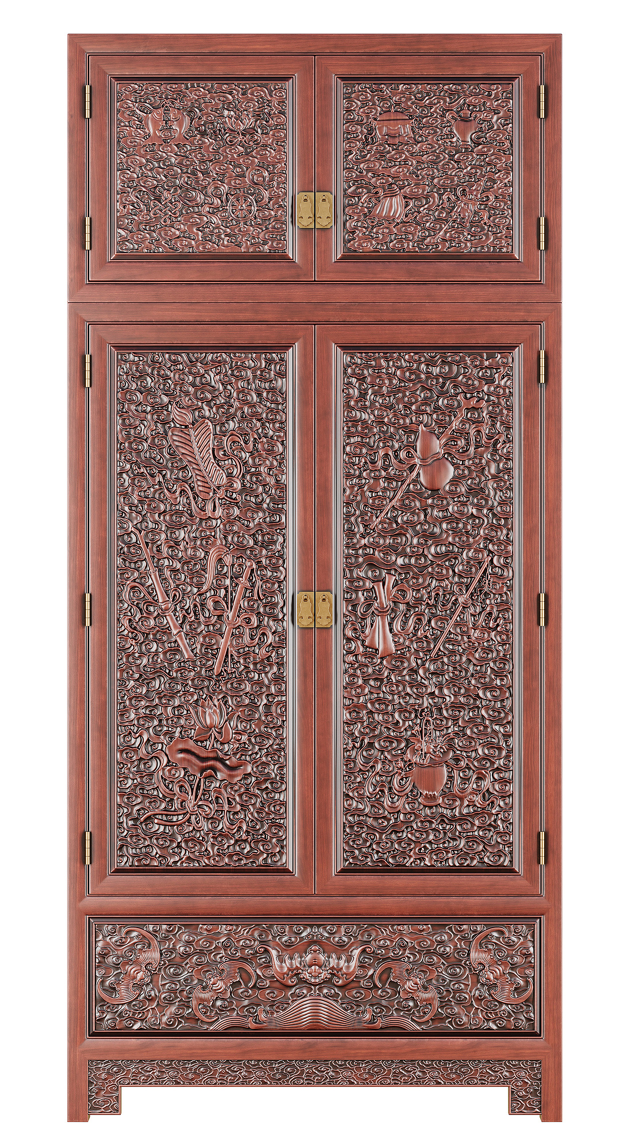№348金丝楠衣柜建模渲染教程（图ZMzQxNDEzNTQw） - 生活用品 - 站酷设计师古色谷香原创素材 - 站酷ZCOOL