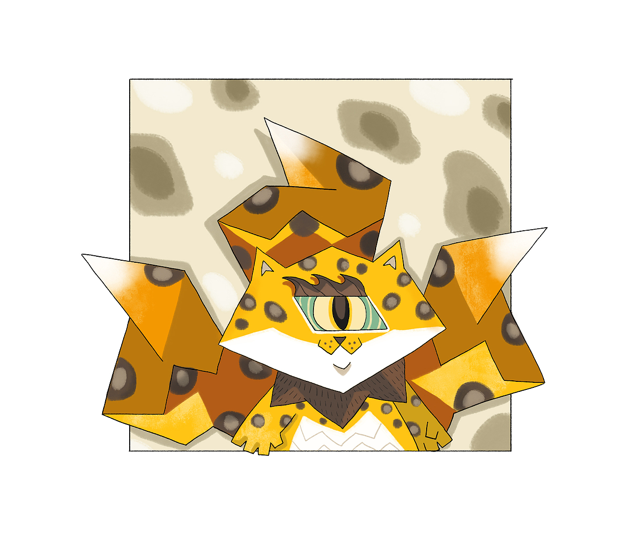 怪哉山海—讙NFT头像