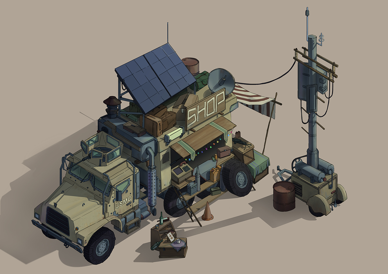 一些最近的练习（图ZMzE5NzQ4MTcy） - 概念设定 - 站酷设计师酱汁煮章鱼原创素材 - 站酷ZCOOL