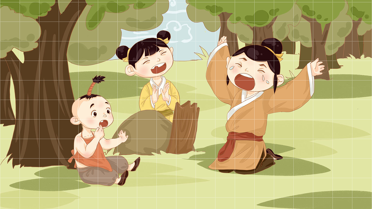 绘本《孟母三迁》