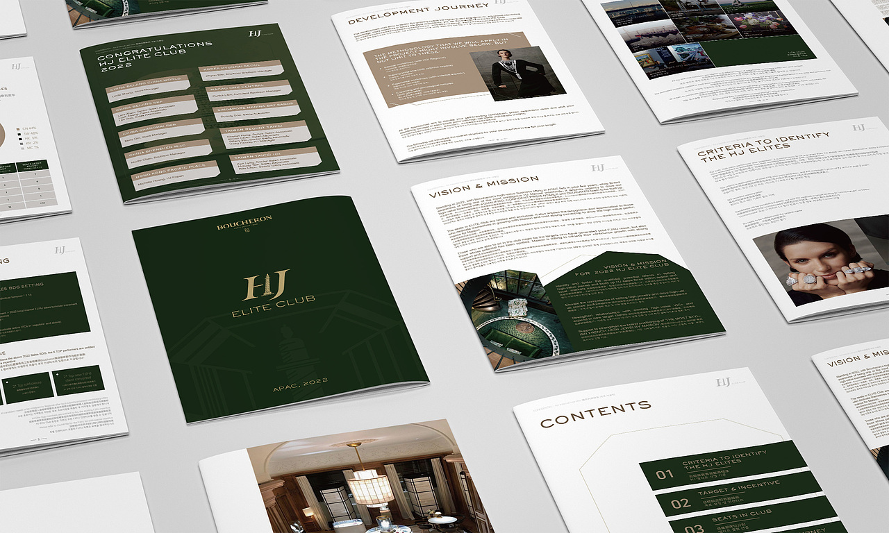 宝诗龙旗下HJ俱乐部品牌手册