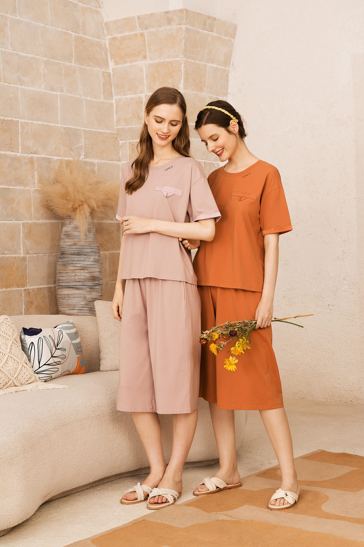 富妮来22春夏新品 家居服拍摄 形象片拍摄 服装电商