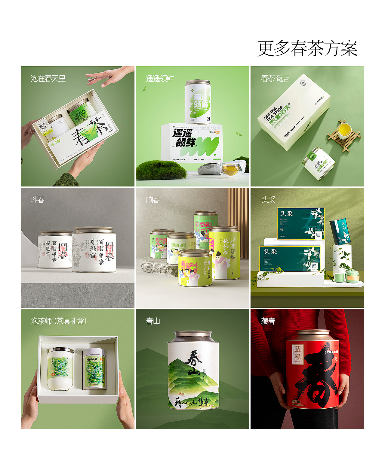 2024春茶包装合集|送你二十个春天