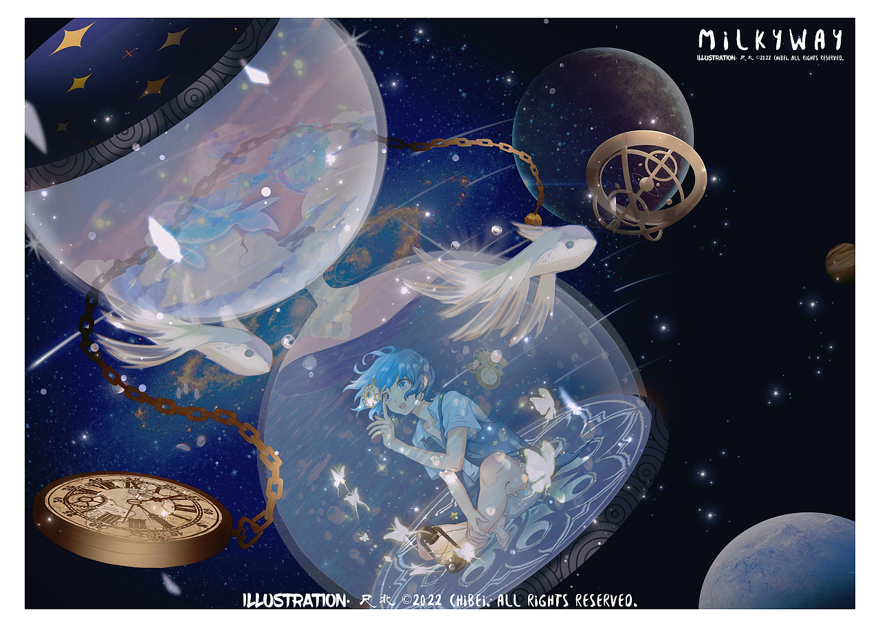 星空镇（图ZMzA0OTA5NzA4） - 创作习作 - 站酷设计师尺北原创素材 - 站酷ZCOOL