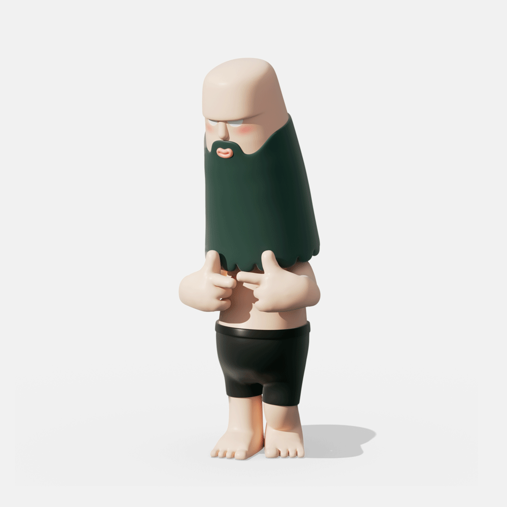 YOYOGUYS_HELLO LUCK_三维动态表情包(图ZMzI4MzI4ODky) - 人物/生物 - 站酷设计师BG_DESIGN原创素材 - 站酷ZCOOL